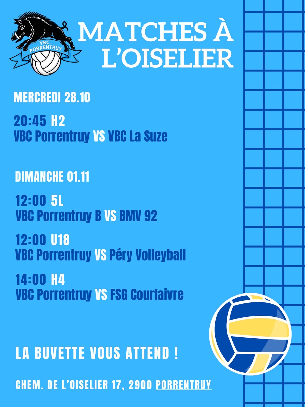 dimanche 1er novembre 2026